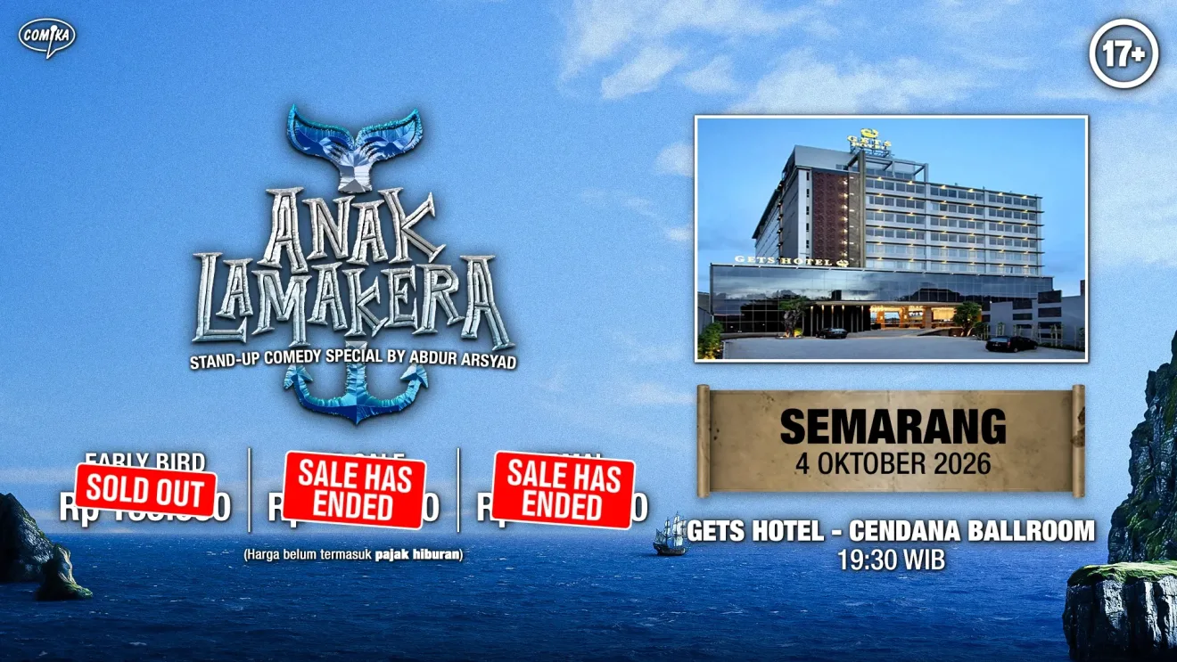 Anak Lamakera - Abdur Arsyad di Semarang, 4 Oktober 2026, Gets Hotel - Cendana Ballroom